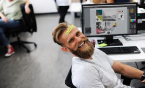 a day in the office